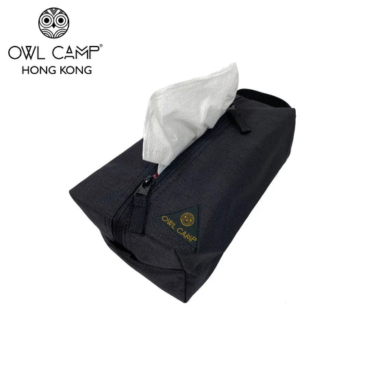 Owl Camp Tissue Bag 淨色紙巾套