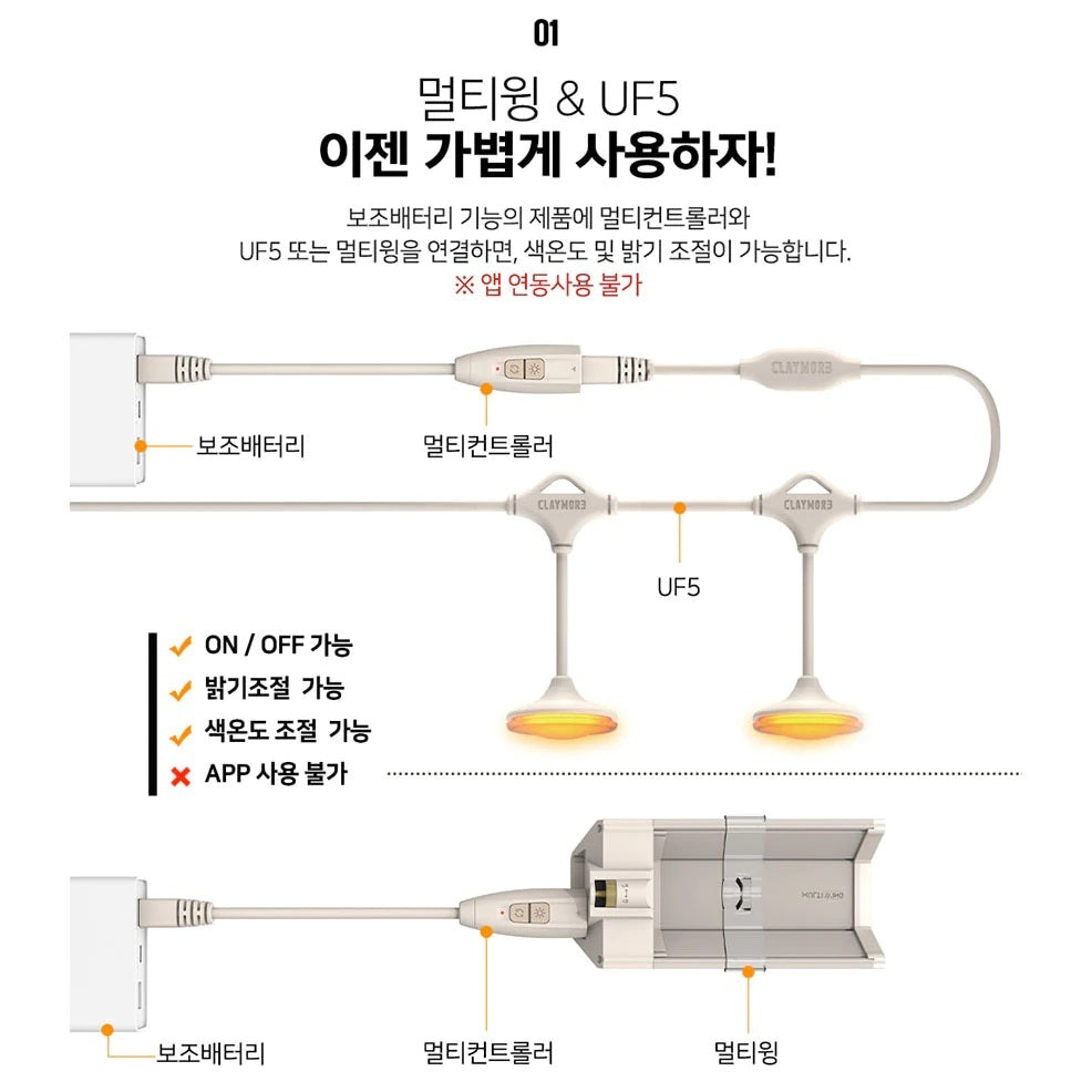 Claymore Multi Controller 燈光控制器