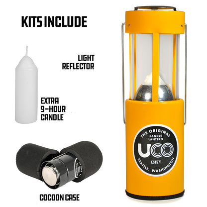 UCO Original Candle Lantern Kit Power Coated露營燈蠟燭燈套裝