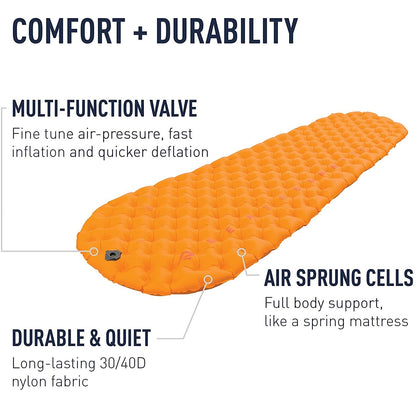 Sea To Summit Ultralight Insulated Sleeping Mat Regular超輕單人充氣睡墊 (連充氣手泵)